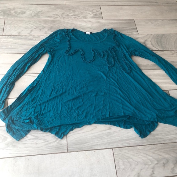 ING from Macy's 2x long sleeve blouse - Picture 3 of 6
